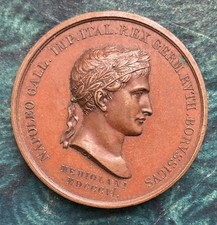 NAPOLEON PREMIER. MEDAILLE EN BRONZE.
