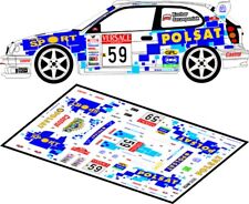 DECALS 1/43 TOYOTA COROLLA WRC