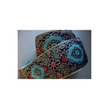 1 M galon doré or Bleu