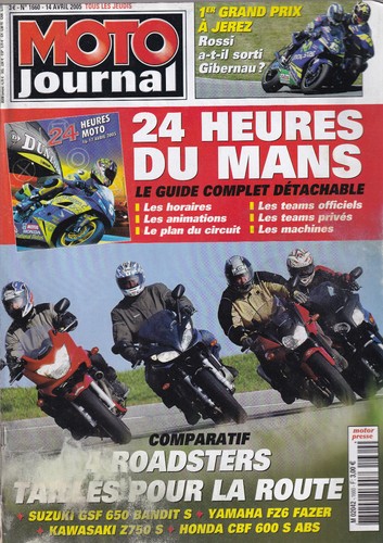 Moto journal 1660 24h du - journal,