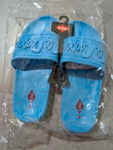 Lee cooper claquettes bleues - lee,
