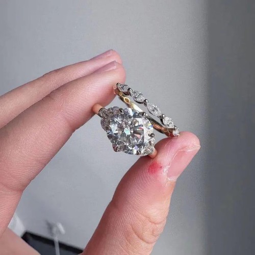 Bague fiançailles or - de,