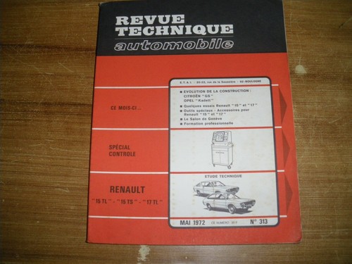 Revue technique renault tl - revue,