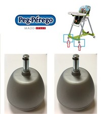Roues Remplacement Chaise Haute Prima Bouillie 2 Stabilisateurs Peg Perego