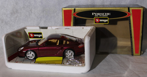 Porsche 911 turbo burago - 911, turbo-