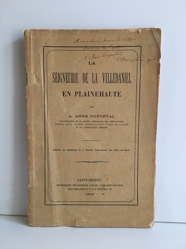 Seigneurie villedaniel - seigneurie,