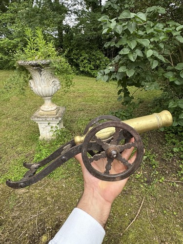 Canon miniature bronze fer - bronze, /