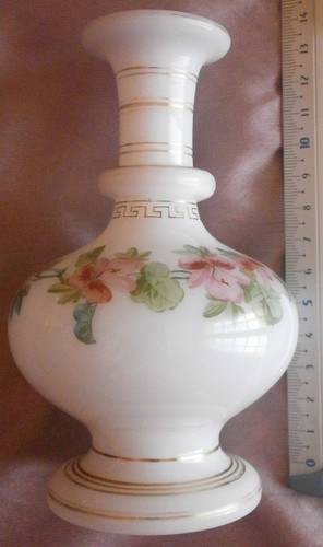 Vase flacon opaline - vase,