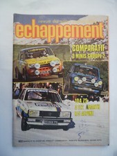 ECHAPPEMENT N°112 02/1978 R5 ALPINE 104 ZS A112 ABARTH MODELISME JC LEFEBVRE  