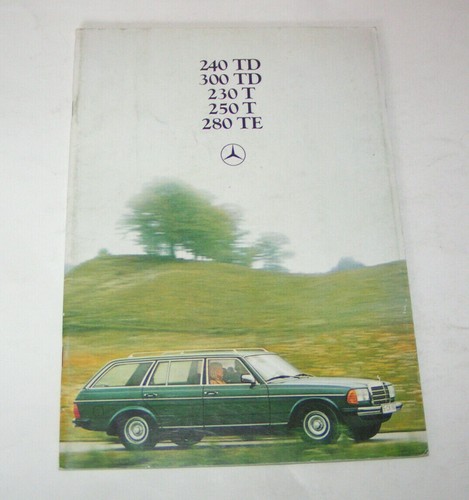 Prospectus brochure mercedes - /,