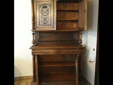 Buffet ancien style Henri II sculpé