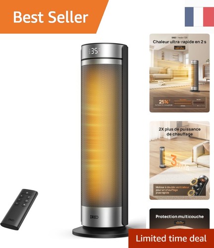 Dreo radiateur 2000w avec - radiateur,