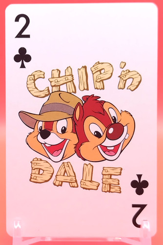 Carte jouer disney chip n - à,