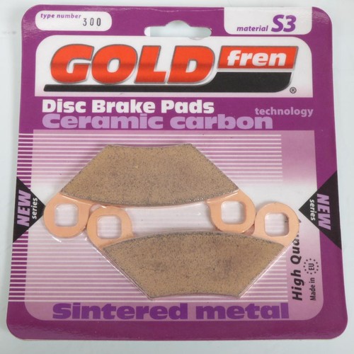 Plaquette frein gold - plaquette,