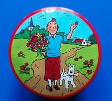 Tintin -boite brochet confiserie 1960 tbe
