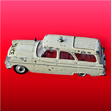 Corgi Toys 419 Ford Zephyr Motorway Patrol Police Car w/ spun hubs 1/43 diecast