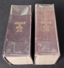 Deux almanach Gotha 1866 et