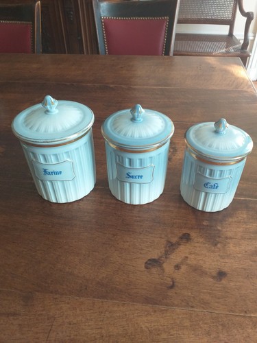 Trois pots aluminite - trois, en