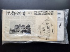 Tintin U Magic Très rare Château Moulinsart à découper complet 1965 Oscar Jouet