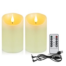 Bougies LED avec Flamme 3D -