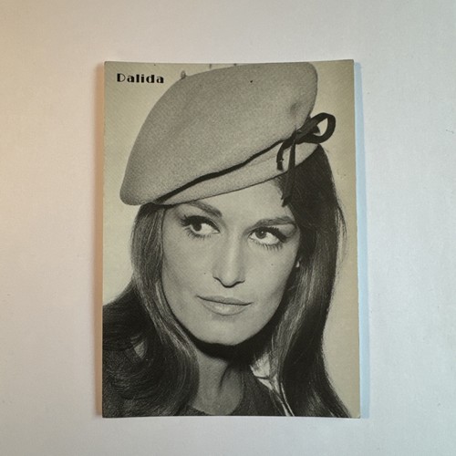 Carte postale dalida - carte,