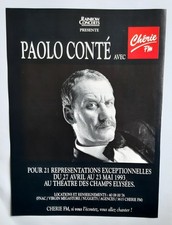Publicité advert concert