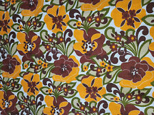 rare tissu vintage années 70