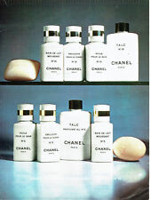 Publicité Advertising 078  1974   Chanel bain moussant  emulsion corps huile bai