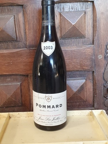 Vin pommard 2003 jean luc - vin,