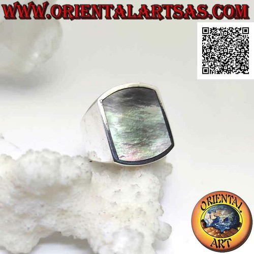 Bague argent 925 paua - en,