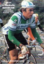 CARTE PHOTO SIGNEE CYCLISTE JEAN-LUC VANDENBROUKE