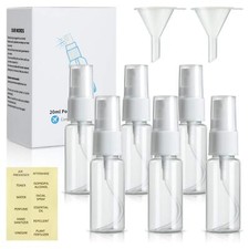 6 flacons pulvérisateurs de