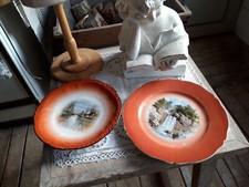 2 ASSIETTES DECORATIVES