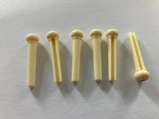 6 BRIDGE PINS for ACOUSTIC GUITAR