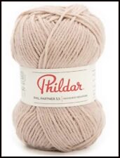 10 PELOTES DE LAINE PARTNER 3.5  BEIGE ROSE neuves