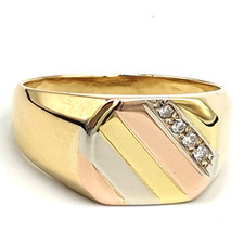 Bague Pour Homme En Or Massif