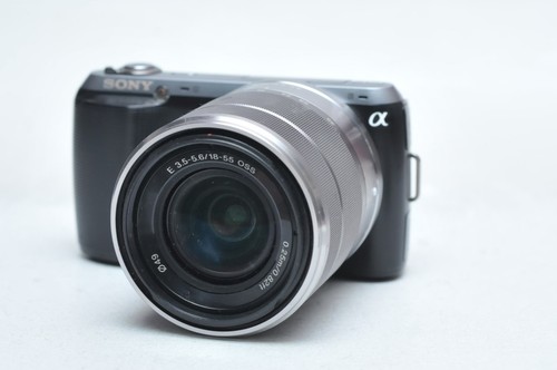 Sony nex with 18 55mm - sony, 18-55mm