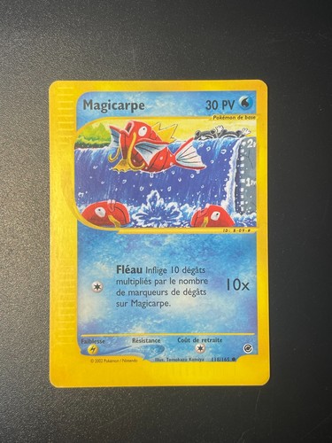 Carte pokemon magicarpe - carte,