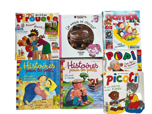 Lot french magazines petits - french,