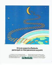 PUBLICITE ADVERTISING 126  1978   la Redoute catalogue   échelle escabeau