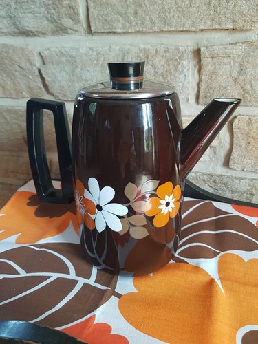 Cafetière émaillée marron - ÉmaillÉe,