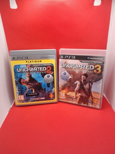 Lot jeux uncharted sur - jeux,