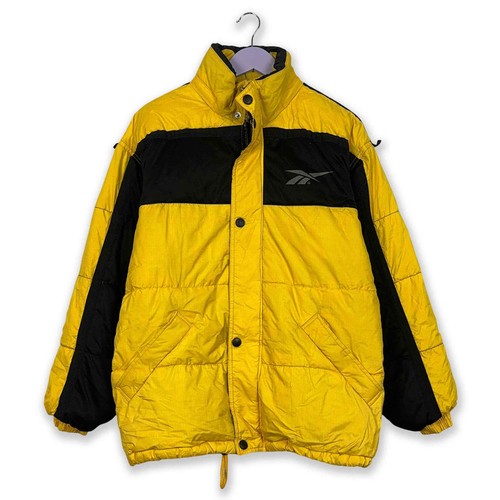 Doudoune reebok vintage jaune - doudoune,