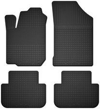 Tapis de sol en caoutchouc pour: Toyota Prius III Plus 2011-2015 Noir Set 4 pcs