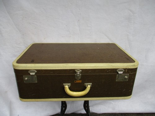 Green brown tweed - hard, shell