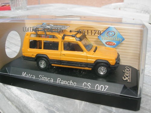 Solido matra simca rancho - solido, 1/43