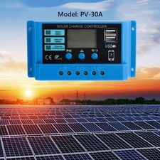 30A PWM Solaire Contrôleur De