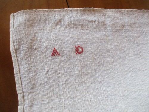 Drap 277 milieu - drap, ancien