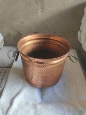 CACHE POT CUIVRE SIGNE