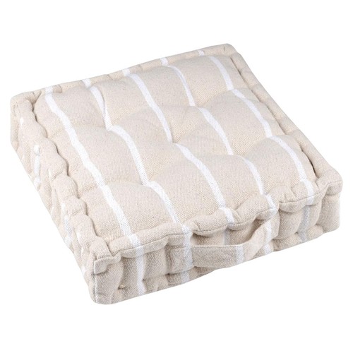 Coussin sol trop - sol, blanc